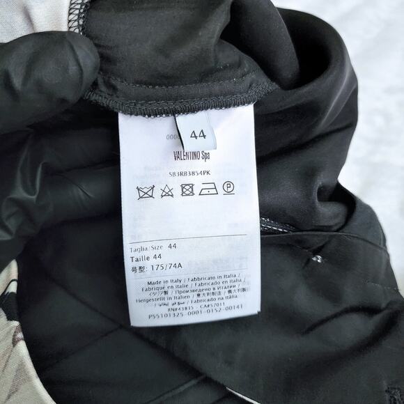 Valentino Snowdrop Crepe Couture Floral Trousers | Sizes XS & M | MSRP $2200 - Picture 9 of 13